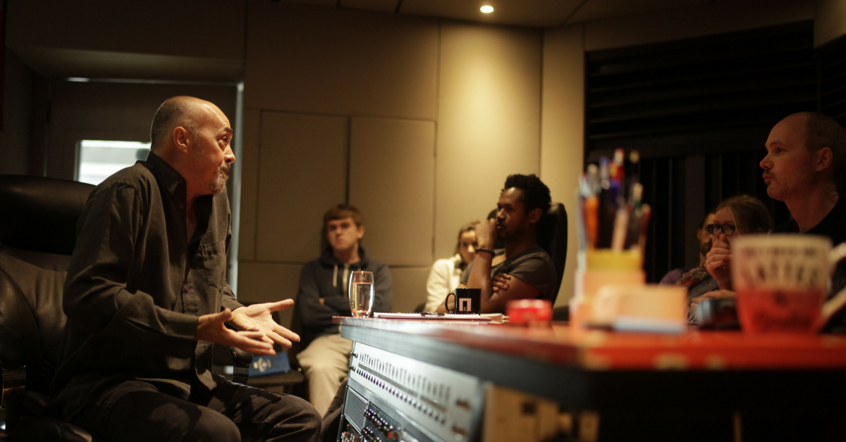 Steve Osborne pulse college masterclass music production dublin