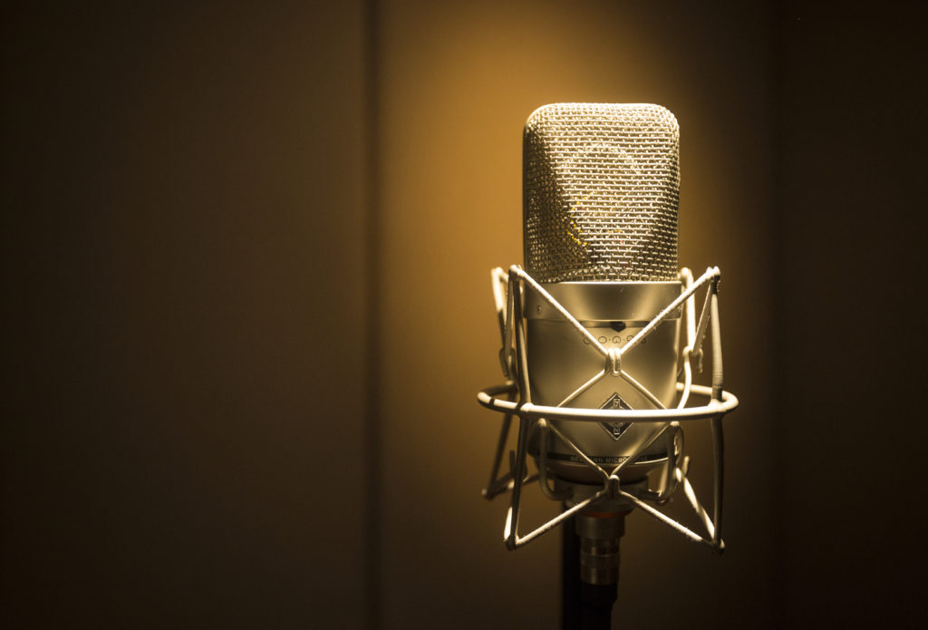 Microphone. Windmill Lane Studio one