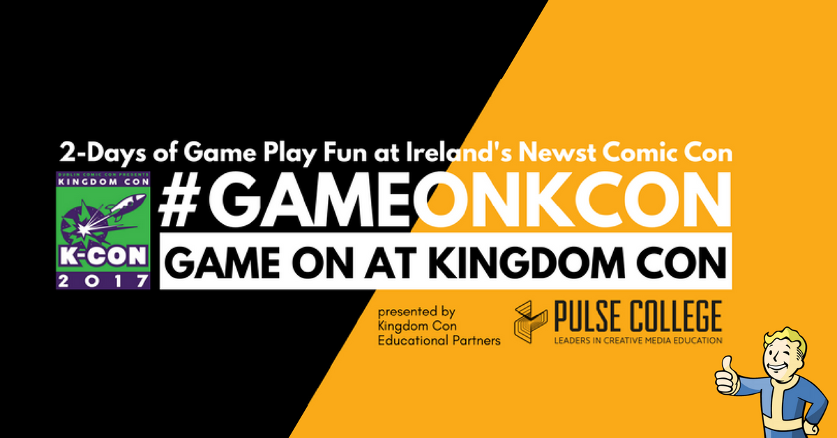 kingdom con pulse college dublin comic on