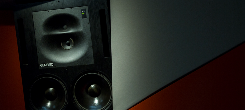 genelec monitors recording equipment 